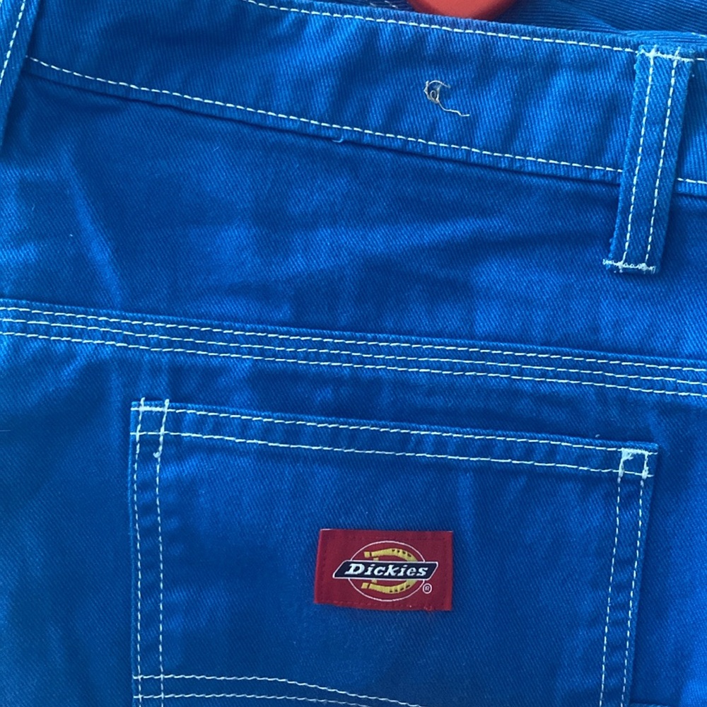New without tags Dickies royal blue pocketed contrast stitching pants 11/30 - Picture 4 of 8